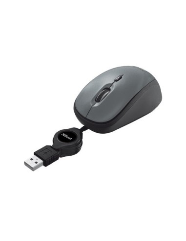 Trust Yvi ratón USB Óptico