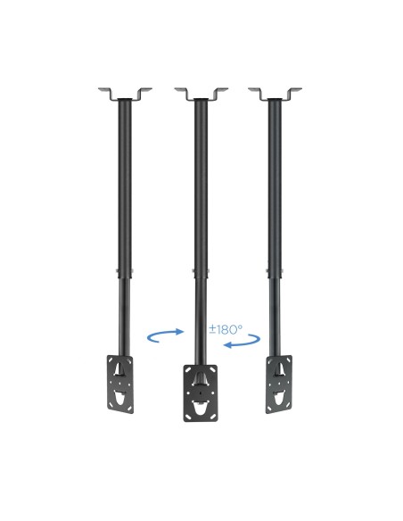 TooQ SOPORTE METÁLICO DE TECHO EXTENSIBLE PARA SOPORTES TV MONITOR PLASMA TFT Y LCD