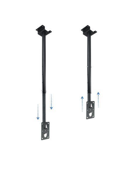 TooQ SOPORTE METÁLICO DE TECHO EXTENSIBLE PARA SOPORTES TV MONITOR PLASMA TFT Y LCD