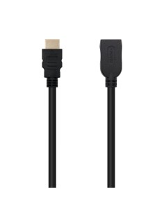 Nanocable HDMI, 1m cable HDMI HDMI tipo A (Estándar) Negro
