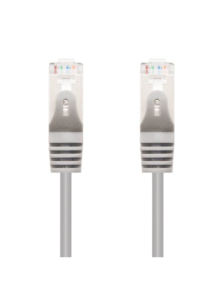 Nanocable 1m Cat5e cable de red Gris SF UTP (S-FTP)
