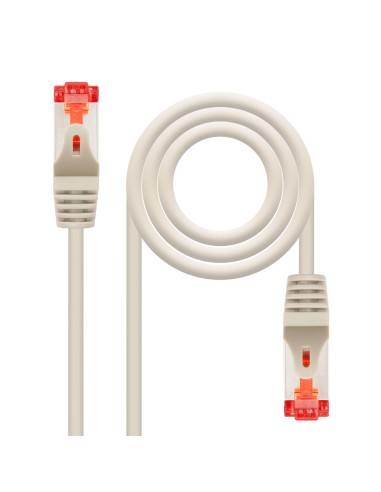 Nanocable 2m Cat6e cable de red Gris S FTP (S-STP)