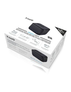 TooQ TQDSHC-101B base de conexión para disco duro USB 3.0 (3.1 Gen 1) Type-B Negro