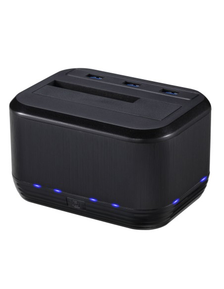 TooQ TQDSHC-101B base de conexión para disco duro USB 3.0 (3.1 Gen 1) Type-B Negro