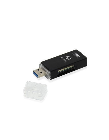 Ewent EW1072 lector de tarjeta USB 3.0 (3.1 Gen 1) Type-A Negro