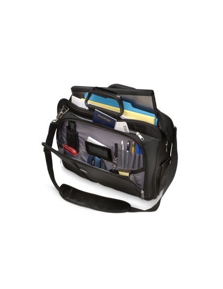 Kensington Maletín Contour™ carga superior para portátil de 17'' negro