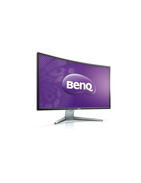 Benq EX3200R LED display 80 cm (31.5") Full HD Curva Negro, Plata