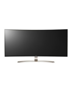 LG 38UC99-W LED display 95,2 cm (37.5") Curva Negro, Plata, Blanco