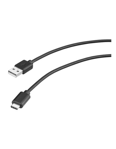 Trust 20445 cable USB 1 m USB 2.0 USB B USB C Negro