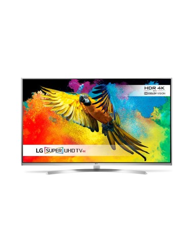LG 60UH850V LED TV 152,4 cm (60") 4K Ultra HD 3D Smart Wifi Plata, Blanco