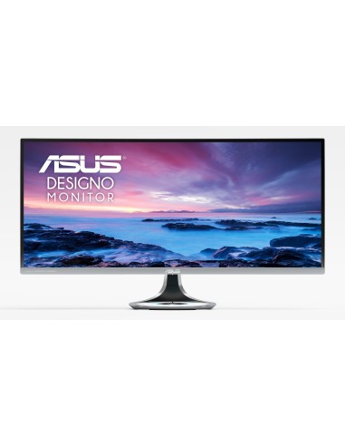 ASUS MX34VQ 86,4 cm (34") 3440 x 1440 Pixeles UltraWide Quad HD LED Negro, Gris