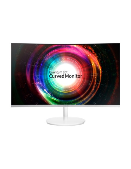 Samsung SyncMaster C27H711QEU LED display 68,6 cm (27") Wide Quad HD Curva Mate Blanco