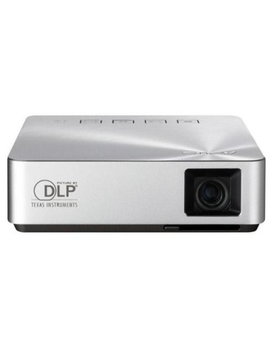ASUS S1 videoproyector 200 lúmenes ANSI DLP WVGA (854x480) Proyector portátil Plata