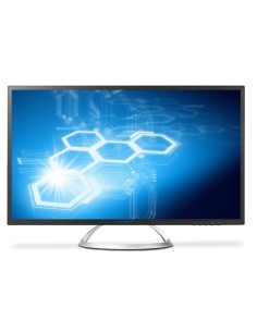 MEDION X58222 LED display 80 cm (31.5") Wide Quad HD Plana Negro, Plata