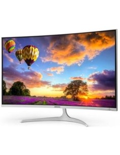 MEDION AKOYA X58455 LED display 80 cm (31.5") Full HD Curva Blanco