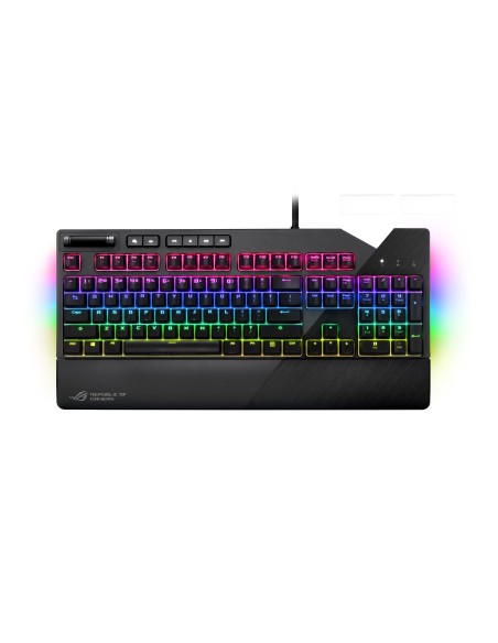 ASUS ROG Strix Flare teclado USB QWERTY Español Negro