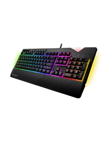 ASUS ROG Strix Flare teclado USB QWERTY Español Negro