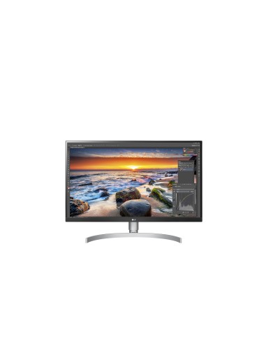 LG 27UK850-W LED display 68,6 cm (27") 3840 x 2160 Pixeles 4K Ultra HD Negro, Blanco