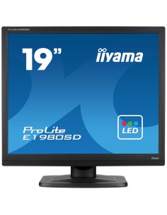iiyama ProLite E1980SD 48,3 cm (19") 1280 x 1024 Pixeles SXGA LED Negro