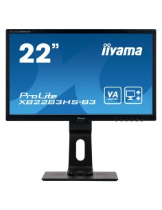 iiyama ProLite XB2283HS-B3 LED display 54,6 cm (21.5") Full HD Plana Mate Negro