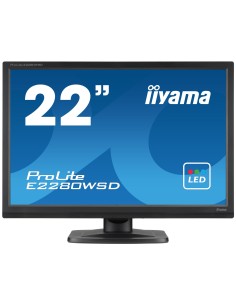 iiyama ProLite E2280WSD-B1 LED display 55,9 cm (22") Mate Negro