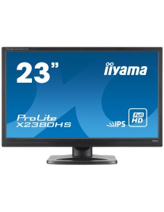 iiyama ProLite X2380HS pantalla para PC 58,4 cm (23") Full HD LED Plana Mate Negro