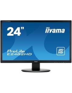 iiyama ProLite E2482HD-B1 LED display 61 cm (24") Full HD Plana Mate Negro