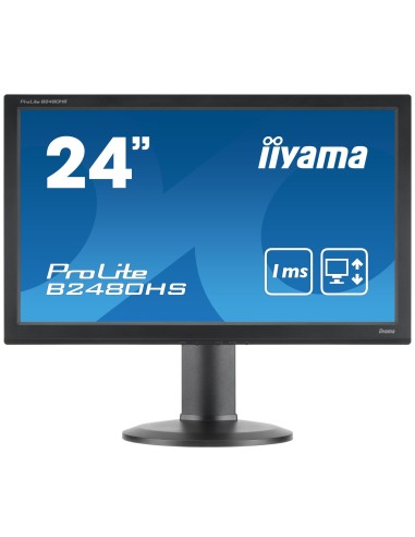 iiyama ProLite B2480HS-B2 LED display 59,9 cm (23.6") Full HD Plana Mate Negro