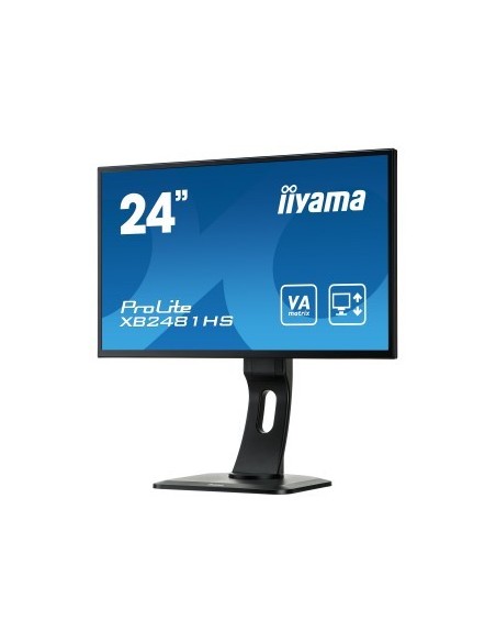 iiyama ProLite XB2481HS-B1 LED display 59,9 cm (23.6") 1920 x 1080 Pixeles Full HD Negro