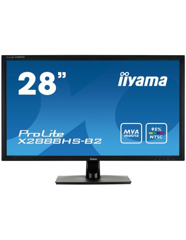 iiyama ProLite X2888HS-B2 pantalla para PC 71,1 cm (28") Full HD LED Plana Mate Negro