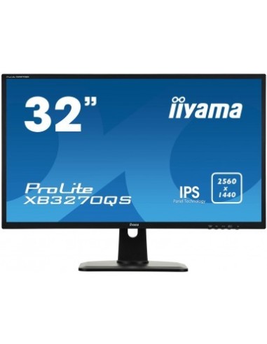 iiyama ProLite XB3270QS-B1 pantalla para PC 80 cm (31.5") 2560 x 1440 Pixeles Quad HD LED Negro