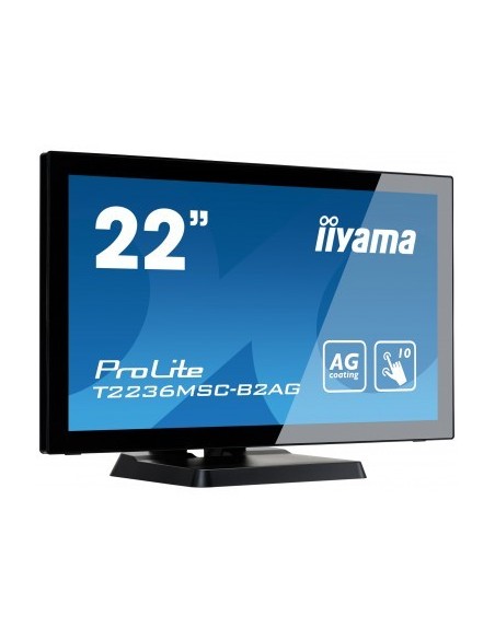 iiyama ProLite T2236MSC 54,6 cm (21.5") 1920 x 1080 Pixeles Multi-touch Negro