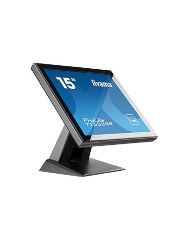 iiyama ProLite T1532SR-B3 monitor pantalla táctil 38,1 cm (15") 1024 x 768 Pixeles Negro Multi-touch Mesa