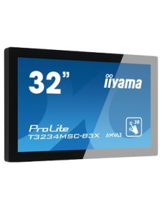 iiyama ProLite T3234MSC-B3X monitor pantalla táctil 80 cm (31.5") 1920 x 1080 Pixeles Negro Multi-touch Multi-usuario