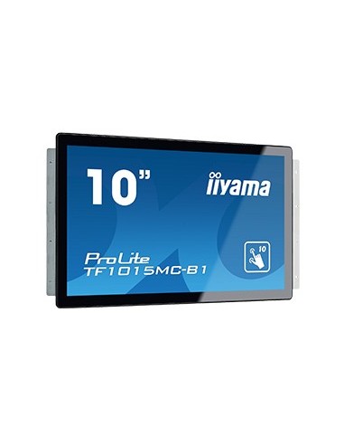 iiyama ProLite TF1015MC-B1 monitor pantalla táctil 25,6 cm (10.1") 1280 x 800 Pixeles Negro Multi-touch