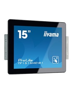 iiyama ProLite TF1515MC-B1 monitor pantalla táctil 38,1 cm (15") 1024 x 768 Pixeles Negro Multi-touch