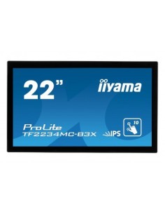 iiyama ProLite TF2234MC monitor pantalla táctil 54,6 cm (21.5") 1920 x 1080 Pixeles Negro Multi-touch Multi-usuario