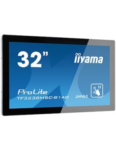 iiyama TF3238MSC-B1AG pantalla de señalización 80 cm (31.5") LED Full HD Interactive flat panel Negro