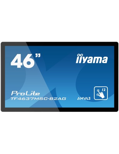 iiyama ProLite TF4637MSC-B2AG 116,8 cm (46") LED Full HD Digital signage flat panel Negro