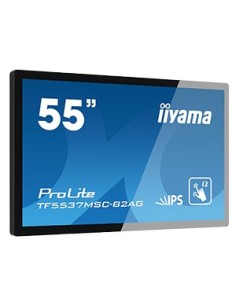 iiyama ProLite TF5537MSC-B2AG monitor pantalla táctil 139,7 cm (55") 1920 x 1080 Pixeles Negro Multi-touch Mesa