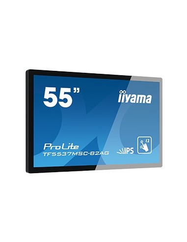 iiyama ProLite TF5537MSC-B2AG monitor pantalla táctil 139,7 cm (55") 1920 x 1080 Pixeles Negro Multi-touch Mesa