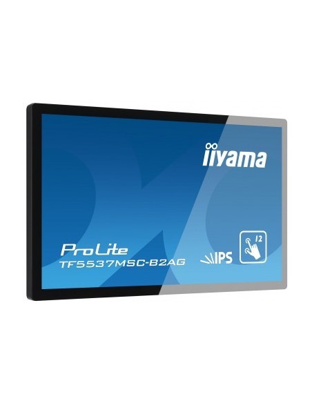 iiyama ProLite TF5537MSC-B2AG monitor pantalla táctil 139,7 cm (55") 1920 x 1080 Pixeles Negro Multi-touch Mesa