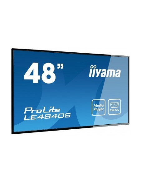 iiyama ProLite LE4840S-B1 121,9 cm (48") LED Full HD Digital signage flat panel Negro