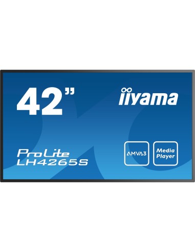 iiyama LH4265S 106,7 cm (42") LED Full HD Digital signage flat panel Negro