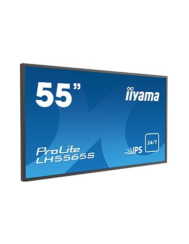 iiyama LH5565S-B1 pantalla de señalización 138,7 cm (54.6") LED Full HD Digital signage flat panel Negro