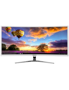 MEDION AKOYA X58434 LED display 86,4 cm (34") Ultra-Wide Quad HD Curva White