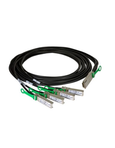 Intel XXV4DACBL1M cable de fibra optica 1 m SFP28 QSFP28 Black,Green