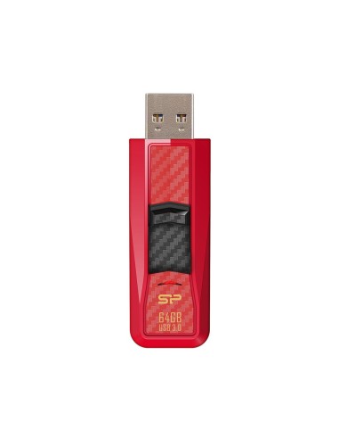 Silicon Power Blaze B50 unidad flash USB 128 GB 3.0 (3.1 Gen 1) Conector Tipo A Rojo