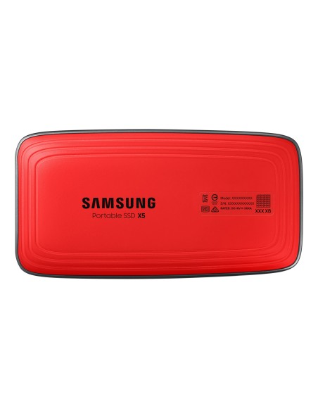 Samsung X5 500 GB Negro, Rojo