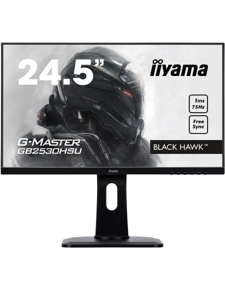 iiyama G-MASTER GB2530HSU-B1 pantalla para PC 62,2 cm (24.5") Full HD LED Plana Mate Negro